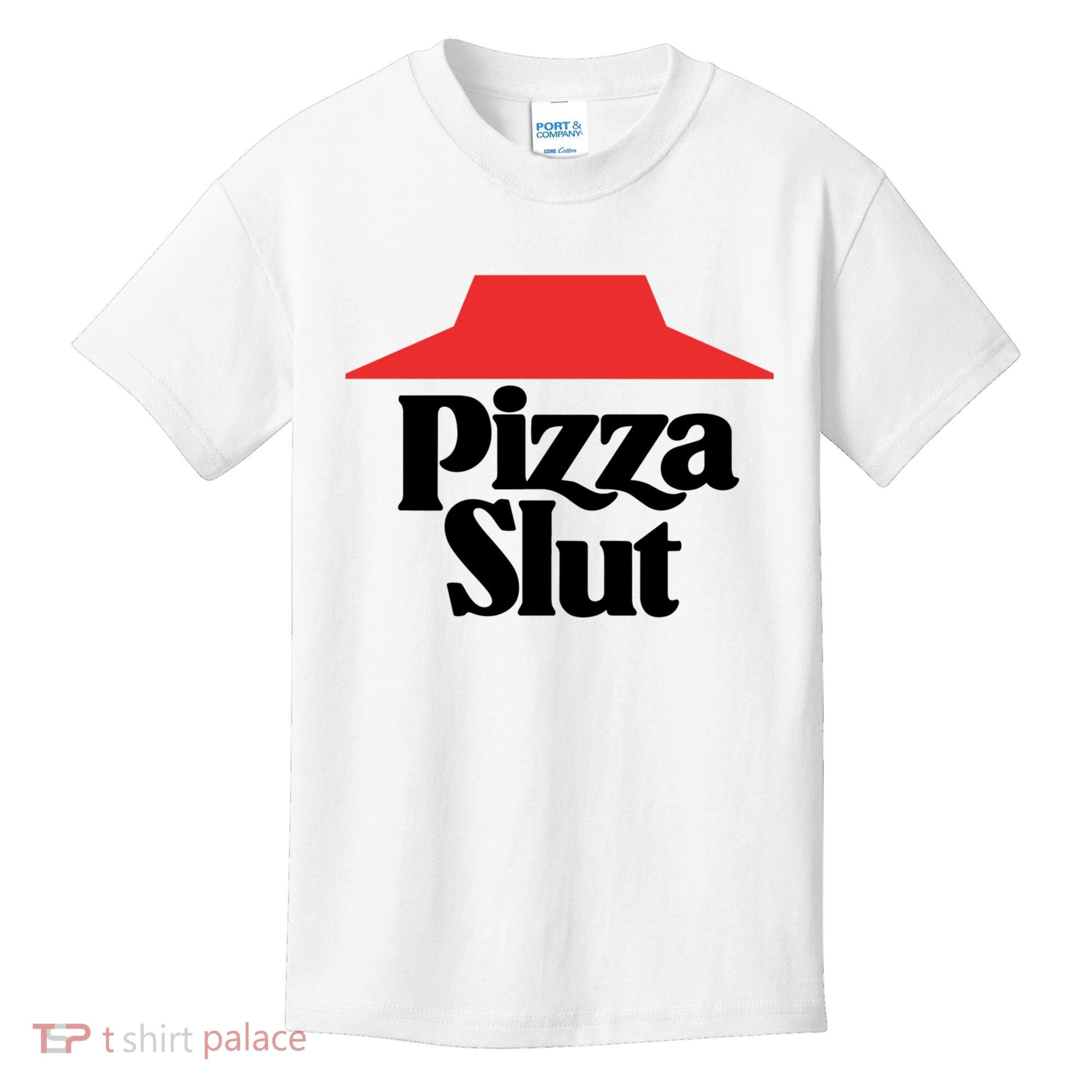 Pizza Slut Pizza Lover Kids T-Shirt