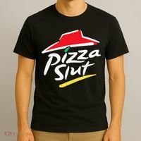 Pizza Slut Pepperoni Cheese Slice T-Shirt thumb 3