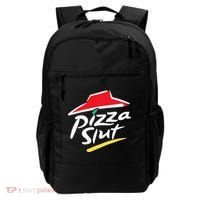 Pizza Slut Pepperoni Cheese Slice Backpack thumb 0