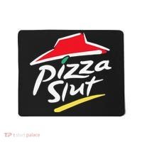 Pizza Slut Pepperoni Cheese Slice Mousepad thumb 0