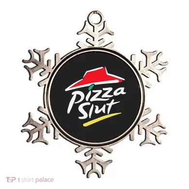 Pizza Slut Pepperoni Cheese Slice Ornament