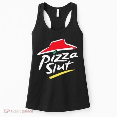 Pizza Slut Pepperoni Cheese Slice Women's Tank Top