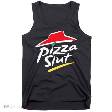 Pizza Slut Pepperoni Cheese Slice Tank Top