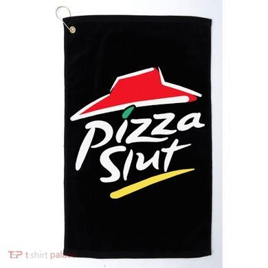 Pizza Slut Pepperoni Cheese Slice Golf Towel