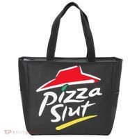 Pizza Slut Pepperoni Cheese Slice Tote Bag thumb 0
