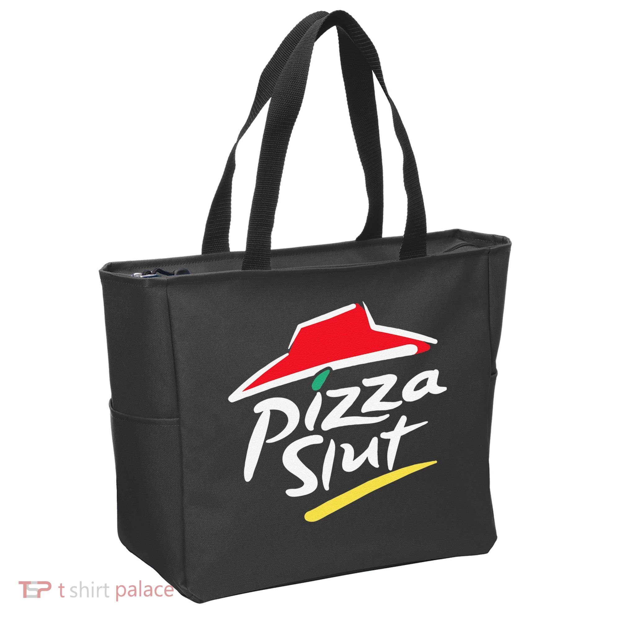 Pizza Slut Pepperoni Cheese Slice Tote Bag