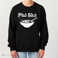 Pho Sho Present Foodie Soup Vietnamese Viet Asian Food Bow Women's Sweatshirt thumb 0