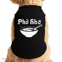 Pho Sho Present Foodie Soup Vietnamese Viet Asian Food Bow Doggie Tank thumb 0