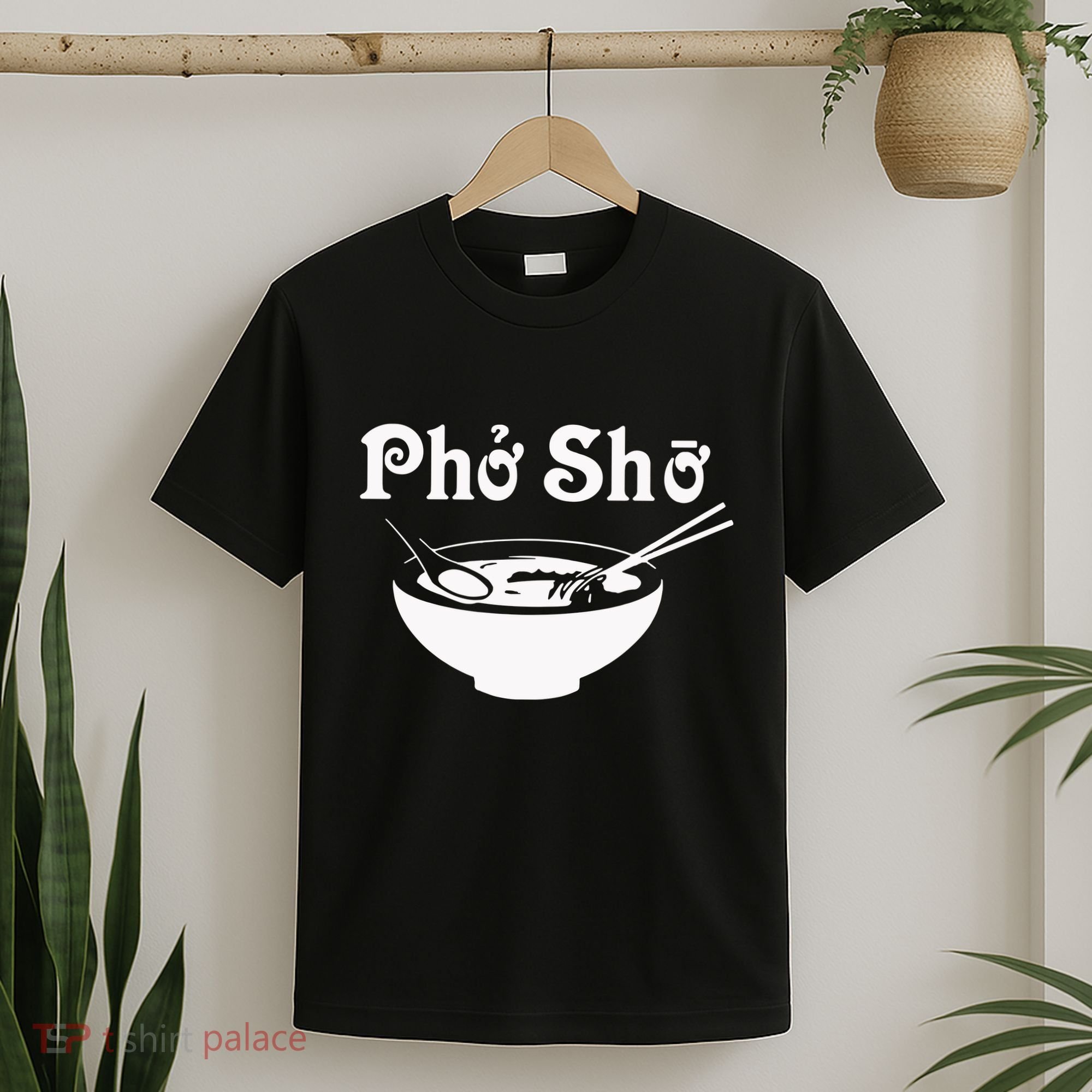 Pho Sho Present Foodie Soup Vietnamese Viet Asian Food Bow T-Shirt