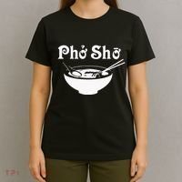 Pho Sho Present Foodie Soup Vietnamese Viet Asian Food Bow T-Shirt thumb 4