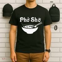 Pho Sho Present Foodie Soup Vietnamese Viet Asian Food Bow T-Shirt thumb 6