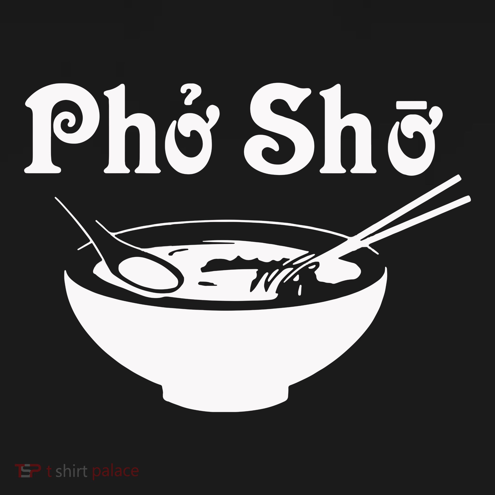 Pho Sho Present Foodie Soup Vietnamese Viet Asian Food Bow Ornament