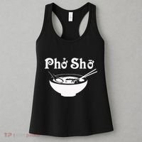 Pho Sho Present Foodie Soup Vietnamese Viet Asian Food Bow Women's Tank Top thumb 3
