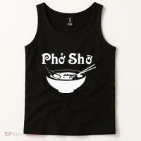 Pho Sho Present Foodie Soup Vietnamese Viet Asian Food Bow Tank Top thumb 2