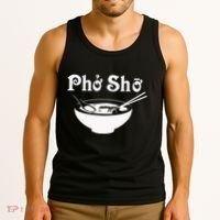 Pho Sho Present Foodie Soup Vietnamese Viet Asian Food Bow Tank Top thumb 3