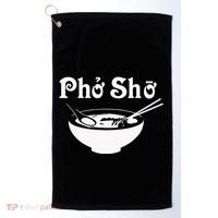 Pho Sho Present Foodie Soup Vietnamese Viet Asian Food Bow Golf Towel thumb 0