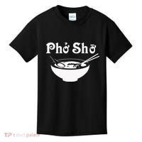 Pho Sho Present Foodie Soup Vietnamese Viet Asian Food Bow Kids T-Shirt thumb 0