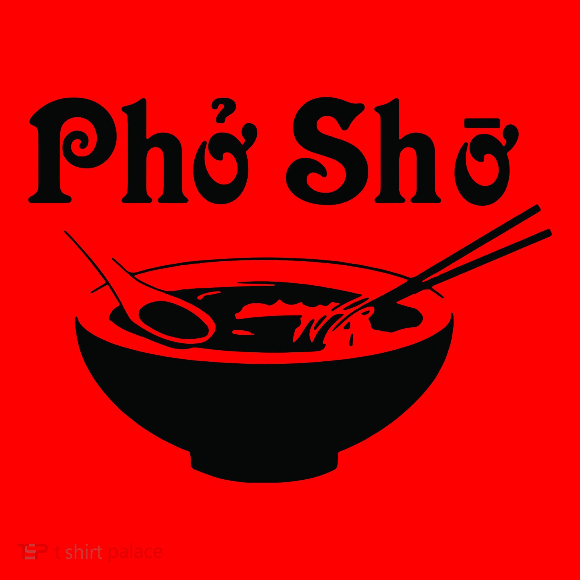Pho Sho Present Foodie Soup Vietnamese Viet Asian Food Bow Santa Hat