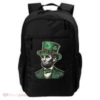 Patriotic St Patricks Day Irish Abraham Lincoln Funny Backpack thumb 0
