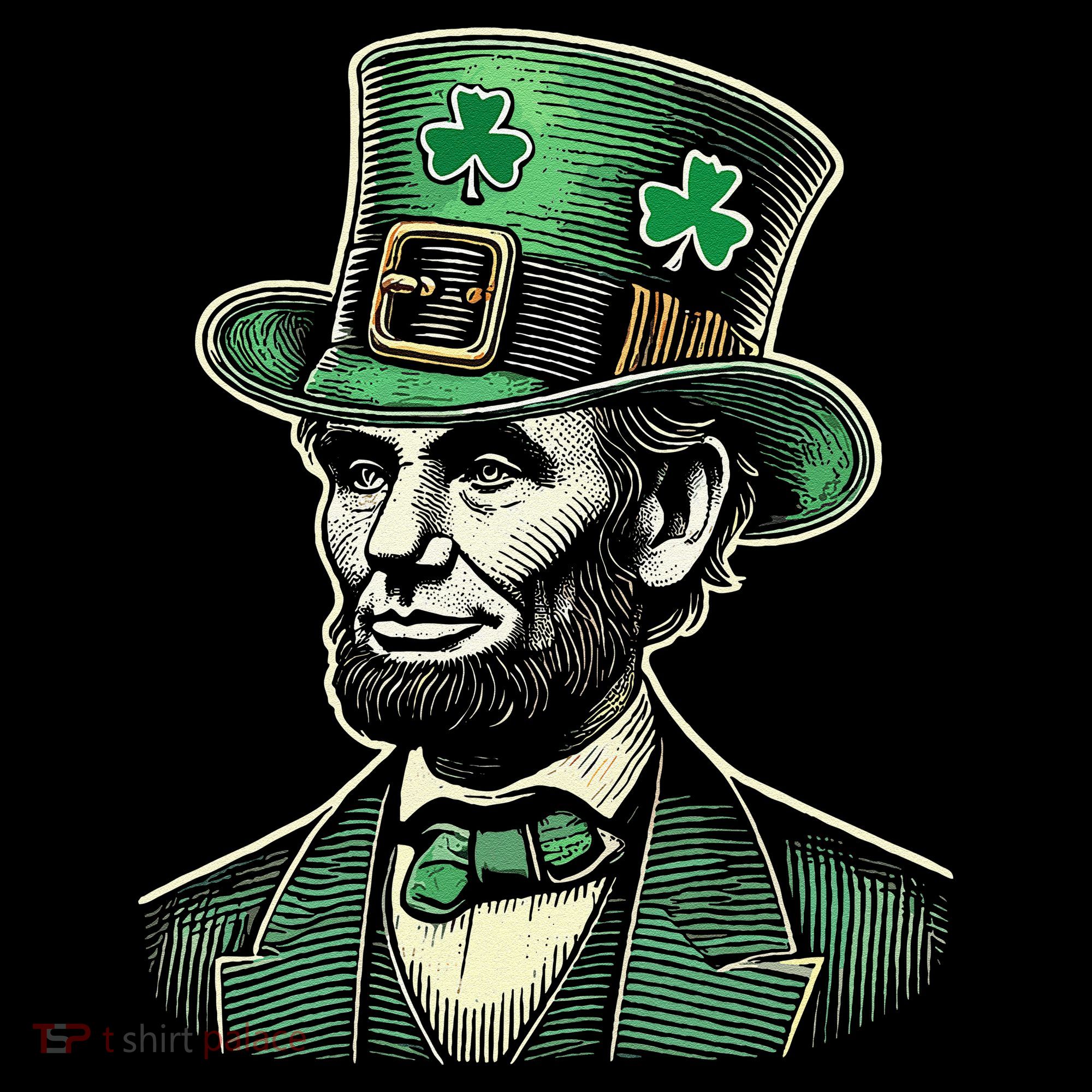 Patriotic St Patricks Day Irish Abraham Lincoln Funny Coffee Mug