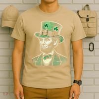 Patriotic St Patricks Day Irish Abraham Lincoln Funny T-Shirt thumb 6
