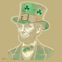 Patriotic St Patricks Day Irish Abraham Lincoln Funny T-Shirt thumb 7