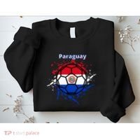 Paraguay Soccer Paraguayan Flag Futbol Fan Jersey Sweatshirt thumb 2