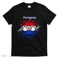 Paraguay Soccer Paraguayan Flag Futbol Fan Jersey T-Shirt thumb 0