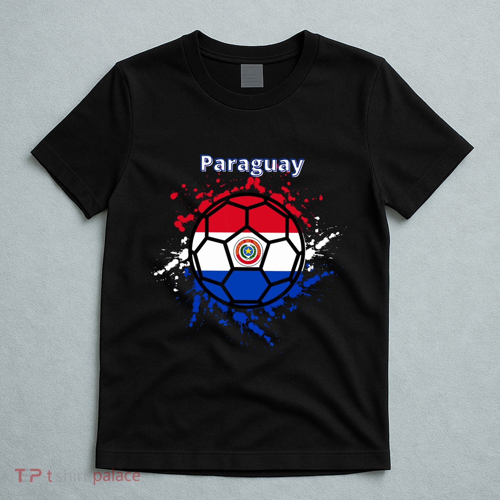 Paraguay Soccer Paraguayan Flag Futbol Fan Jersey T-Shirt