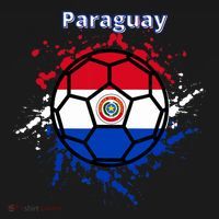 Paraguay Soccer Paraguayan Flag Futbol Fan Jersey T-Shirt thumb 7