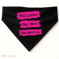 Pro Science Pro Choice Pro Wrestling USA-Made Doggie Bandana thumb 0