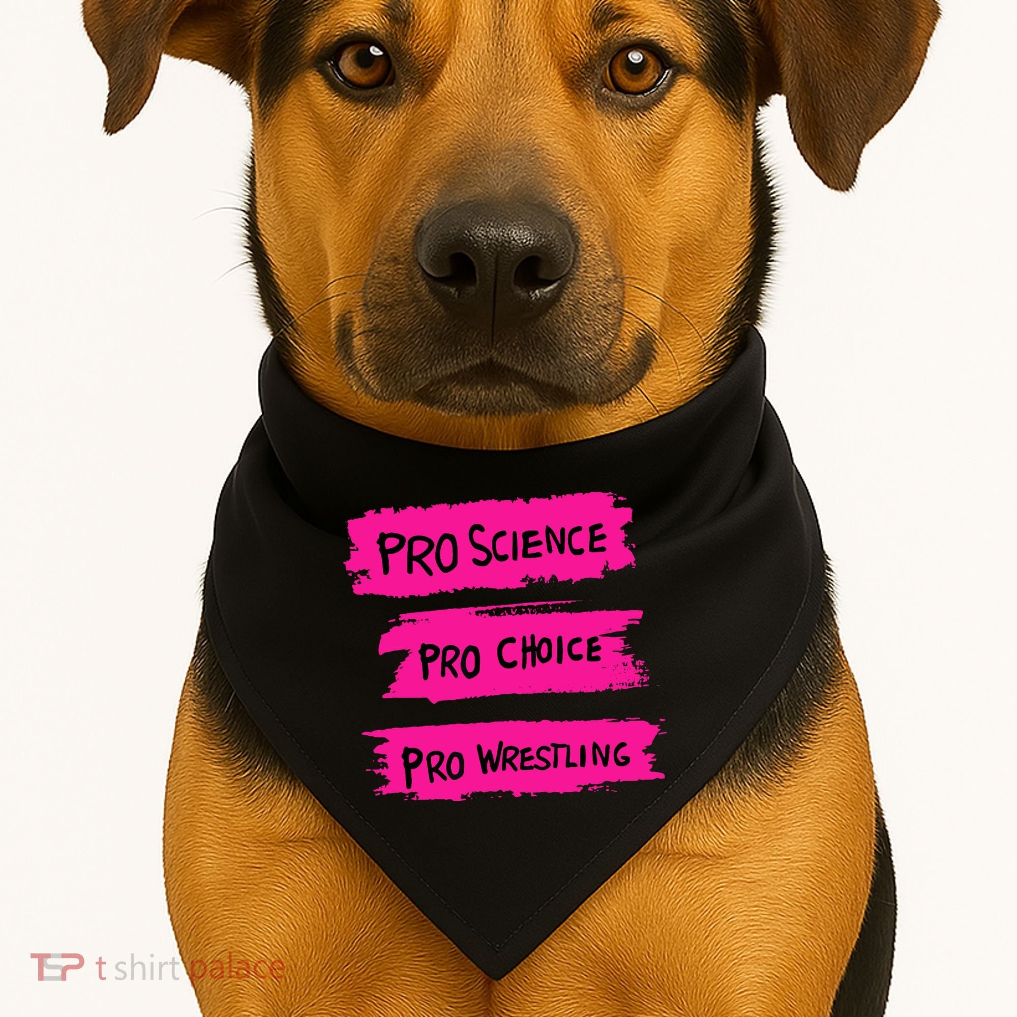 Pro Science Pro Choice Pro Wrestling USA-Made Doggie Bandana