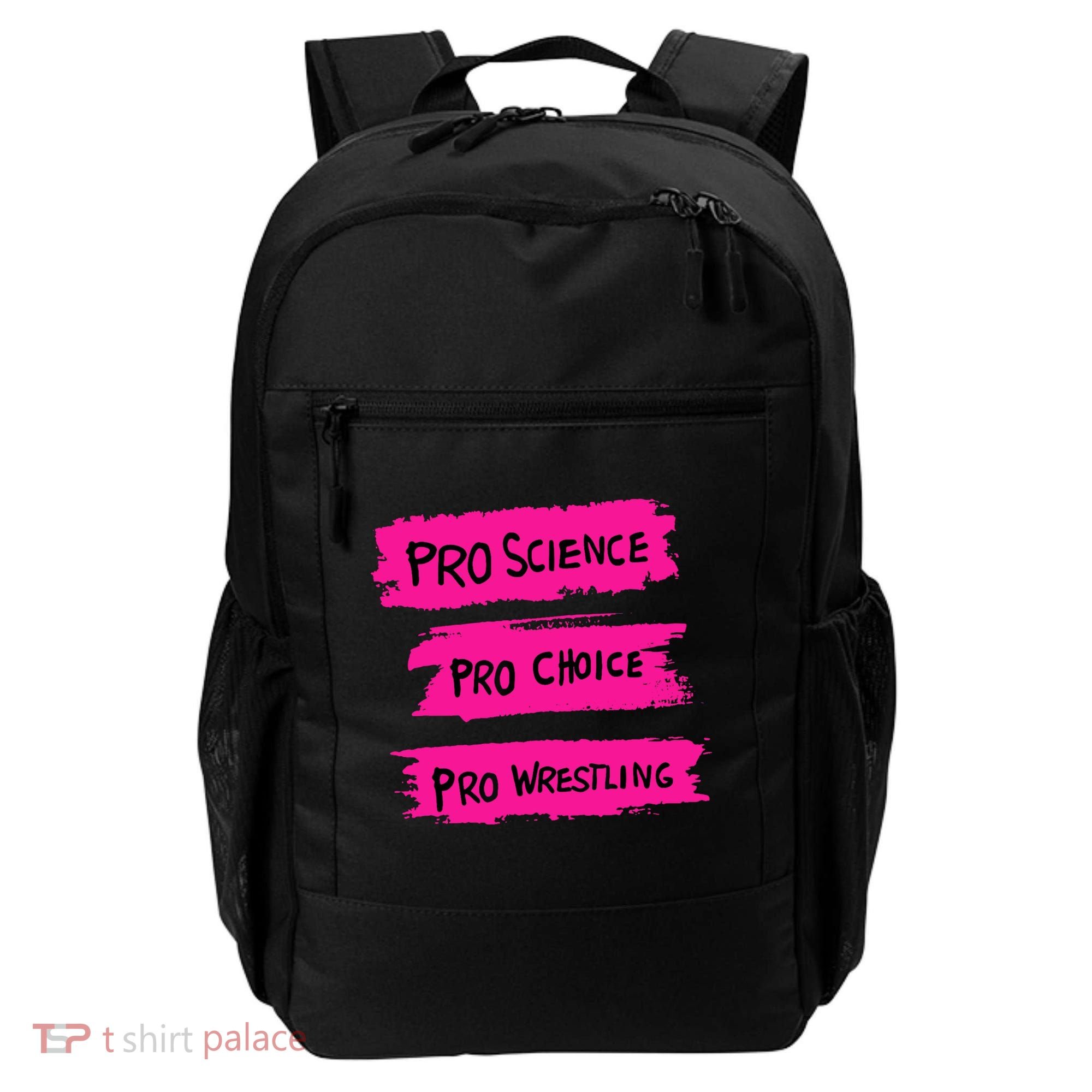 Pro Science Pro Choice Pro Wrestling Backpack
