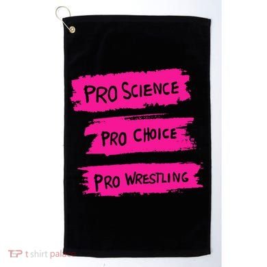 Pro Science Pro Choice Pro Wrestling Golf Towel