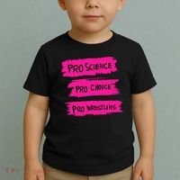 Pro Science Pro Choice Pro Wrestling Toddler T-Shirt thumb 2