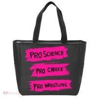 Pro Science Pro Choice Pro Wrestling Tote Bag thumb 0