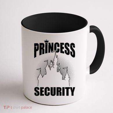 Princess Security Coffee Mug back