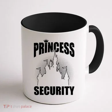 Princess Security Coffee Mug back