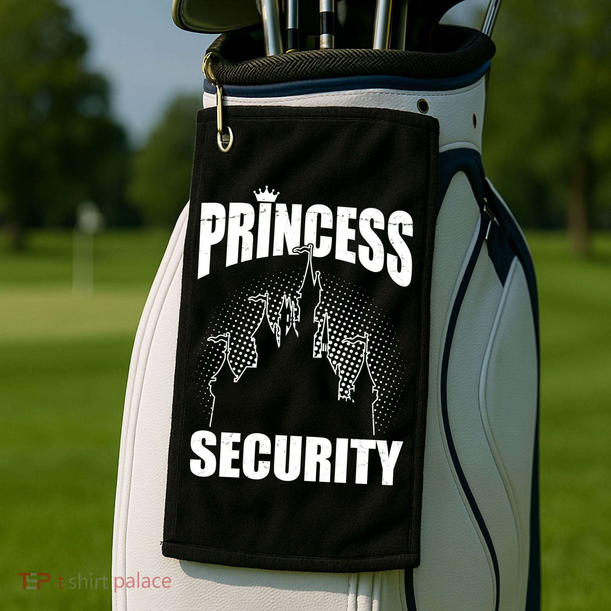 Princess Security Golf Towel