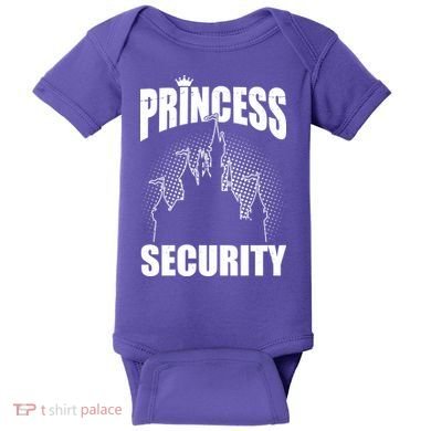 Princess Security Baby Bodysuit