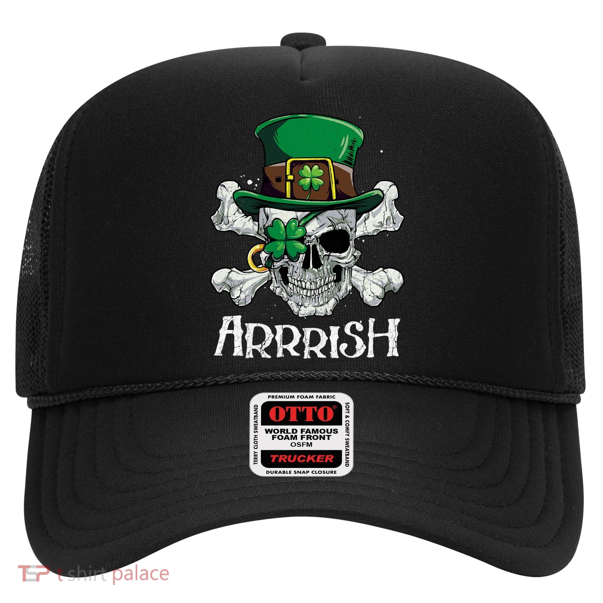 Pirate St Patricks Day Arrrish Leprechaun Hat
