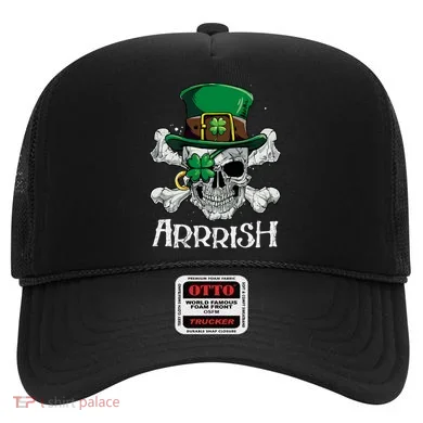 Pirate St Patricks Day Arrrish Leprechaun Hat