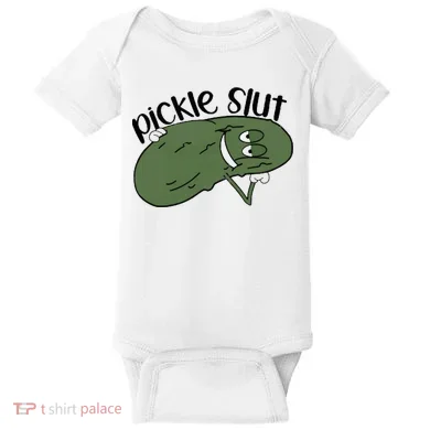 pickle slut  Baby Bodysuit