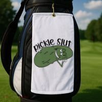 pickle slut  Golf Towel thumb 2