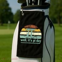 Pi Symbol  Pi Day  Happy Pi Day  Pi Maths Golf Towel thumb 2