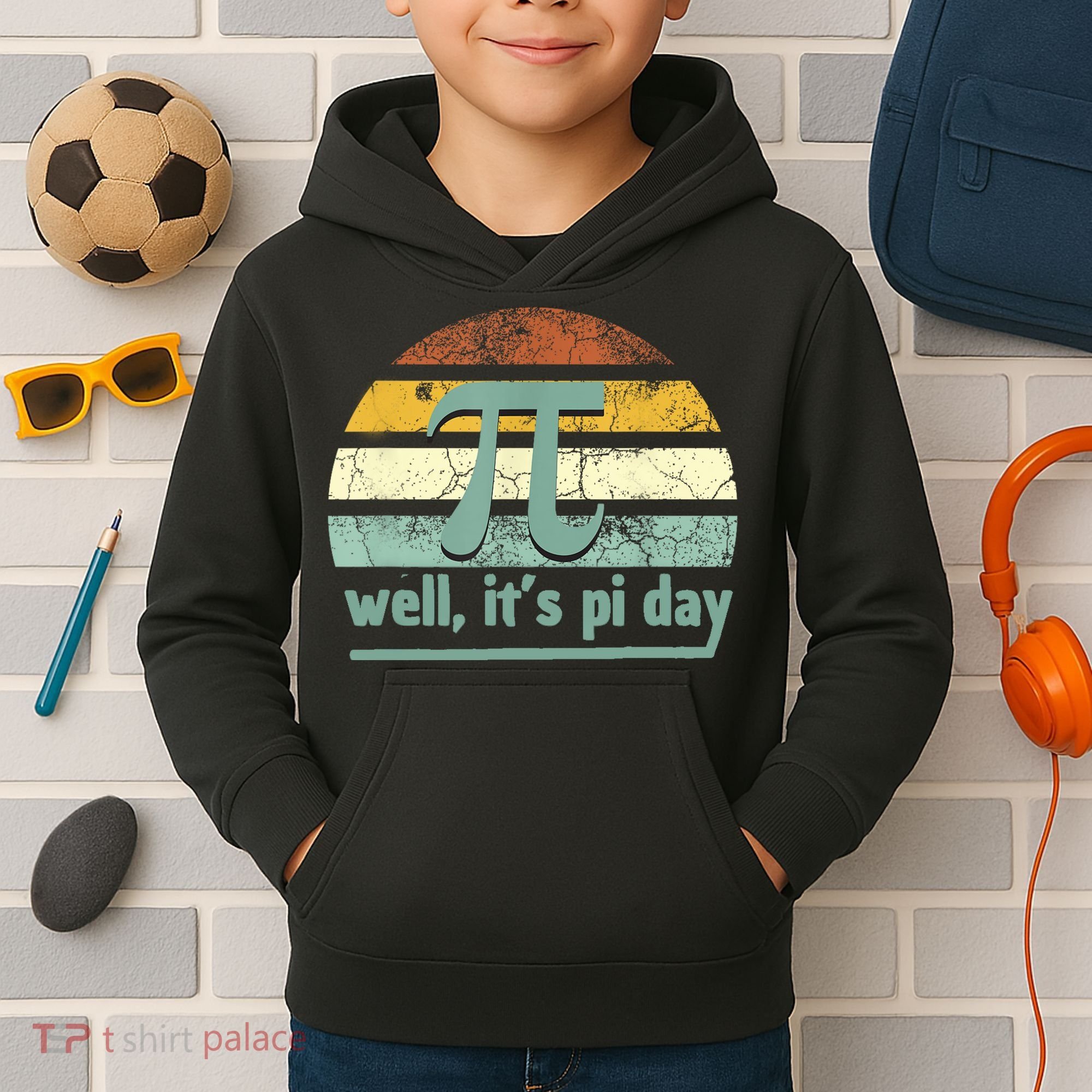Pi Symbol  Pi Day  Happy Pi Day  Pi Maths Kids Hoodie