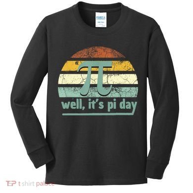 Pi Symbol  Pi Day  Happy Pi Day  Pi Maths Kids Long Sleeve Shirt