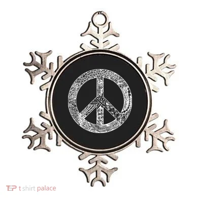 Peace Symbol Ornament