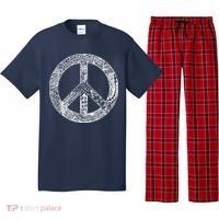 Peace Symbol Pajama Set thumb 0