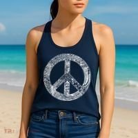 Peace Symbol Women's Tank Top thumb 2